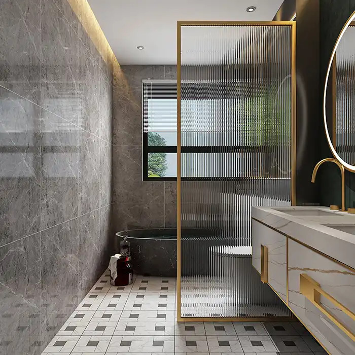 VÁCH KÍNH CỐ ĐỊNH - PHÒNG TẮM KÍNH
